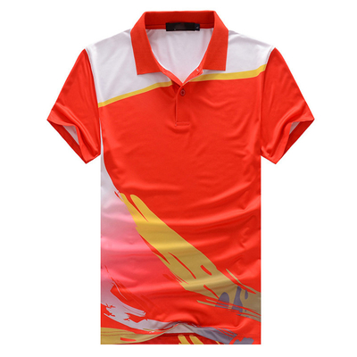Oem Factory Manufacturer Custom Logo Golf Polo Shirts Ping Pong Badminton Sports Team Uniform