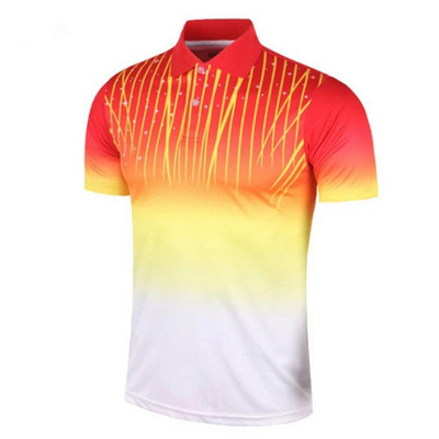 Oem Factory Manufacturer Custom Logo Golf Polo Shirts Ping Pong Badminton Sports Team Uniform